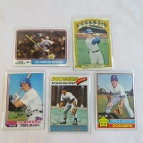 5 Steve Garvey Baseball Cards