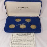 WWII Walking Liberty Half Dollar collection in box