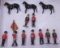 Britains metal soldiers with horses