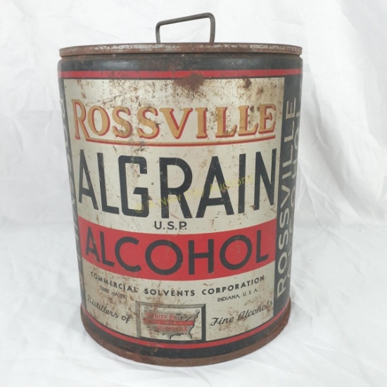 Rossville Algrain Alcohol Can