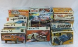 13 Model Car Kits- AMT, Revell, AIrFix & others