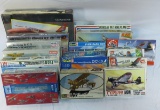 16 Military Plane Model Kit in boxes - Revell
