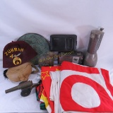 Boy Scouts flag, Shriner's Hat collectibles & more
