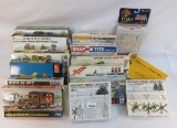 16 Military Plane, Vehicles & Figure Model Kits