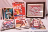 MN Twins photos, publications, signed homer hanky