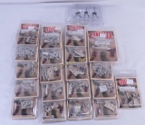 WWII N Scale metal miniatures - 20 NIP