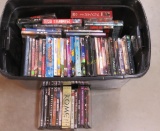 Bin of TV and Movie DVD's