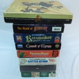 8 Vintage Board Games, RPG and others