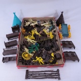 Marx & other Western Playset pieces