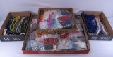 Large group of beads in bags and hanks