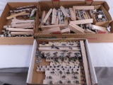 Large collection of miniatures on boards