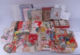 Vintage Valentine and other greeting cards