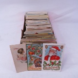 Vintage postcard collection- holiday, real photo