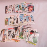 70+ 1970's era Baseball Cards- McCovey, Aaron