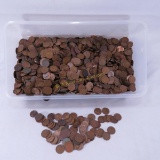 15+ pounds mixed wheat cents