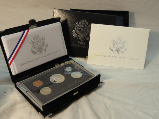 1998 US Mint Premier Silver Proof Set