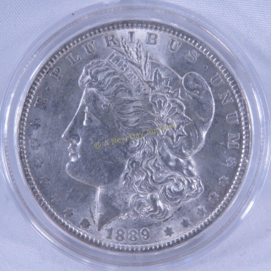 1889 Morgan Silver Dollar BU