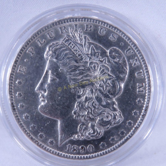 1890 Morgan Silver Dollar BU