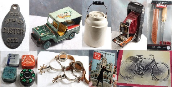 APRIL TIMED ONLINE ONLY ANTIQUES & COLLECTIBLES
