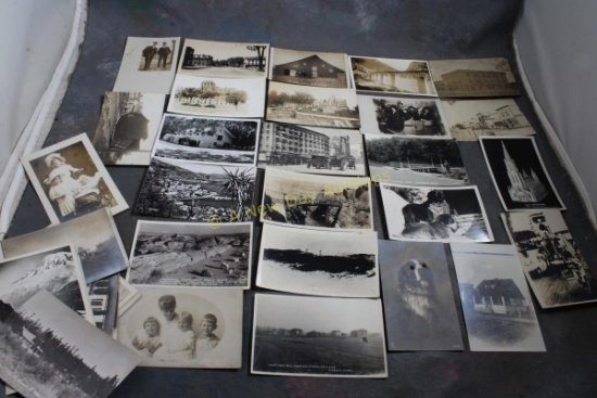 35 RPPC Real Photo Postcards Most Unposted Early