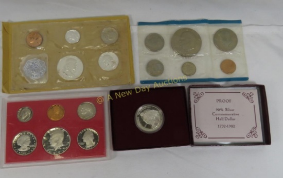 1963 P US Mint Set, 77 mint set, 81 proof set