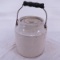 Minnesota Stoneware Co Bailed Packing Jar with lid