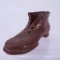 Brown Stoneware Shoe