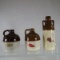 3 Red Wing mini jugs with Art Pottery stickers