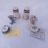 RCP Salt & Pepper set & 4 miniatures