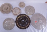 Assorted Stoneware Lids