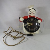 Red Wing Pottery Chef clock 1947
