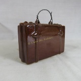 Souvenir of Red Wing pottery miniature suitcase