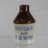 Miniature Souvenir of Red Wing cone top jug