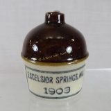 1903 Excelsior Springs Quarter Pint Fancy mini Jug