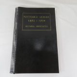 1892-1914 Potteries Ledger Red Wing Minnesota Book