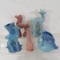 3 Rosemeade Vases and 2 Figures