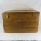 Wooden Tool Chest With Three Drawers