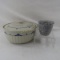 Western Stoneware Casserole with lid & cup