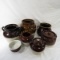 Red Wing & other stoneware bean pots