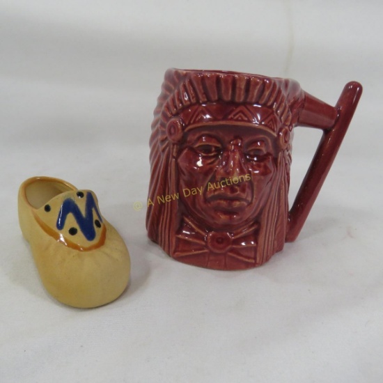 Rosemeade Moccasin and Red Indian Mug