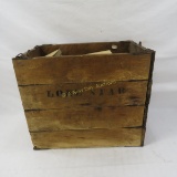 1919 Cannon Falls Lone Star Grocery Wooden Crate