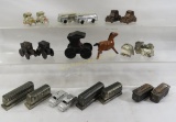 Metal Automobile & Train Salt & Pepper Sets