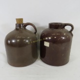 Minnesota Stoneware Co Jug & Wide Mouth Jug