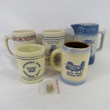 Red Wing Souvenir  and Commemmorative Mugs