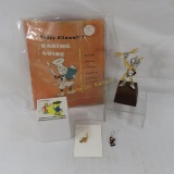 NSP Reddy Kilowatt Statue, baking guide, notepad