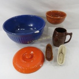 Red Wing dinnerware and bowls