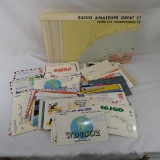 Chuck's Shortwave radio map and postcards