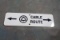 Metal Bell Telephone Cable Route Sign 12