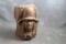 Native American Indian Folk Art Carved Looking