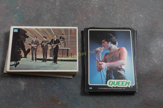 3rd Series Beatles & 1979 QUEEN Collector Cards